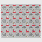 Erdnüsse | Snoopy the Flying Ace Geschenkpapier (Flach)