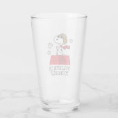 Erdnüsse | Snoopy the Flying Ace Glas (Rückseite)