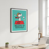 Erdnüsse | Snoopy the Flying Ace | Name hinzufügen Poster