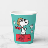 Erdnüsse | Snoopy the Flying Ace Pappbecher (Vorderseite)