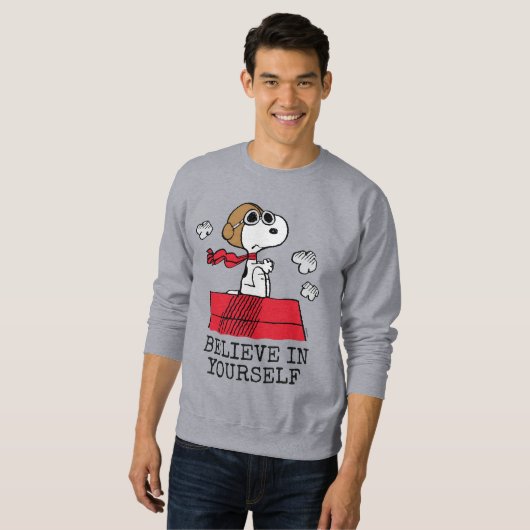 Erdnüsse | Snoopy the Flying Ace Sweatshirt (Vorne ganz)