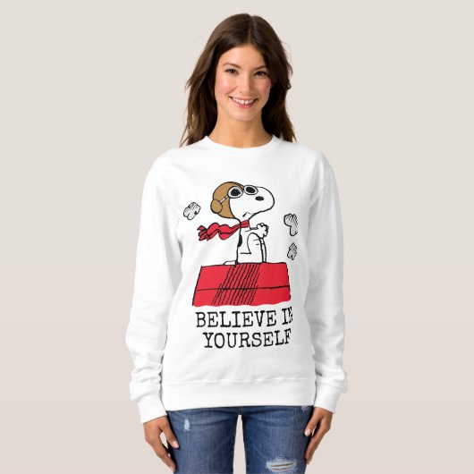 Erdnüsse | Snoopy the Flying Ace Sweatshirt (Vorne ganz)
