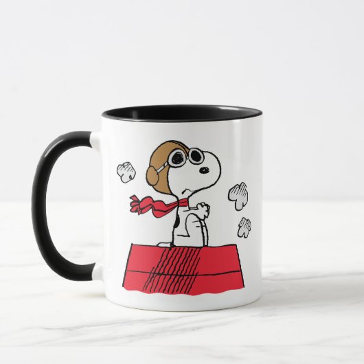 Erdnüsse | Snoopy the Flying Ace Tasse (Links)