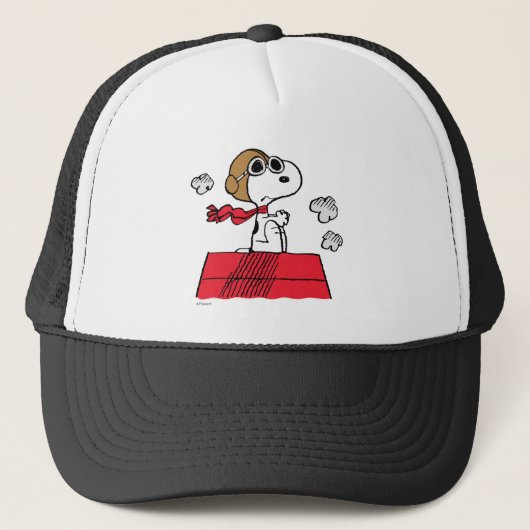 Erdnüsse | Snoopy the Flying Ace Truckerkappe (Vorderseite)
