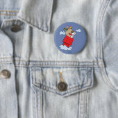 Erdnüsse | Snoopy the Flying Ace zu Weihnachten Button (Beispiel)