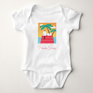 Erdnüsse   Snoopy Tropical Deko Dreams Baby Strampler