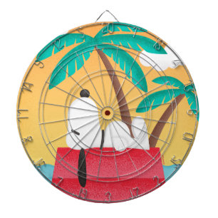 Erdnüsse   Snoopy Tropical Deko Dreams Dartscheibe