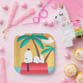 Erdnüsse | Snoopy Tropical Deko Dreams Pappteller (Party)