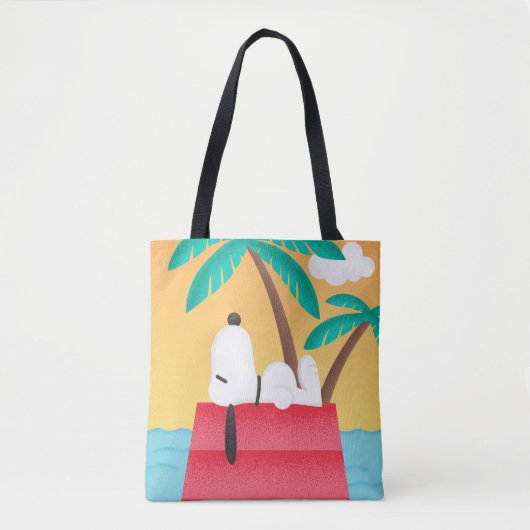 Erdnüsse | Snoopy Tropical Deko Dreams Tasche (Vorderseite)