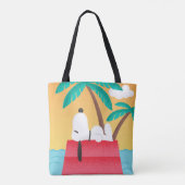 Erdnüsse | Snoopy Tropical Deko Dreams Tasche (Rückseite)