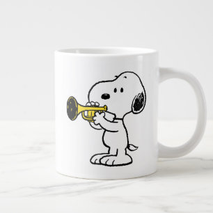 Erdnüsse   Snoopy Trumpet Player Jumbo-Tasse