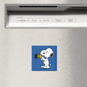 Erdnüsse | Snoopy Trumpet Player Magnet (In Situ (Geschirrspüler))