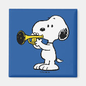 Erdnüsse | Snoopy Trumpet Player Magnet (Vorne)