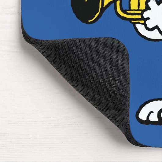 Erdnüsse | Snoopy Trumpet Player Mousepad (Ecke)