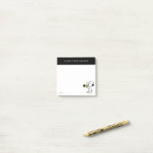 Erdnüsse | Snoopy Trumpet Player Post-it Klebezettel (Auf Schreibtisch)