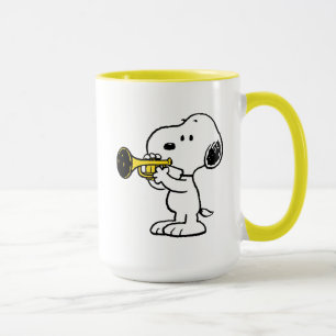 Erdnüsse   Snoopy Trumpet Player Tasse