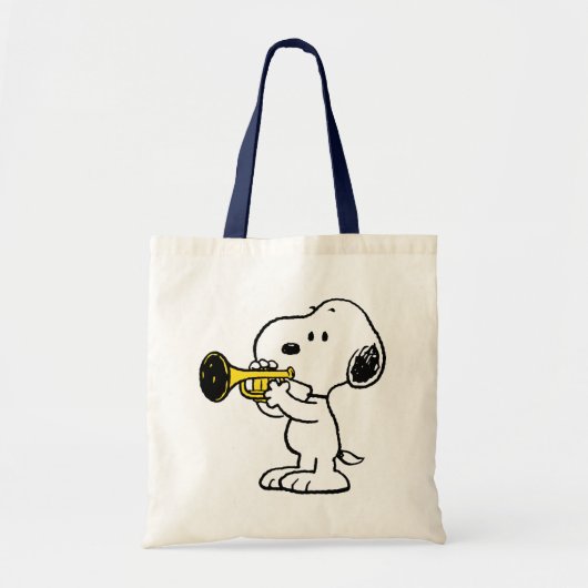 Erdnüsse | Snoopy Trumpet Player Tragetasche (Vorne)