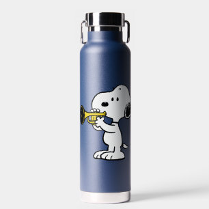 Erdnüsse   Snoopy Trumpet Player Trinkflasche