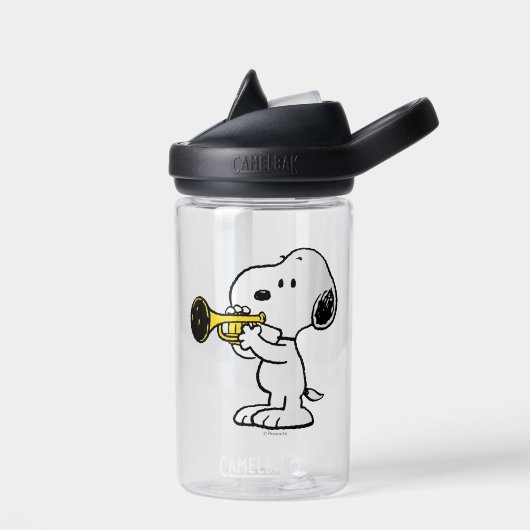 Erdnüsse | Snoopy Trumpet Player Trinkflasche (Links)
