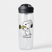Erdnüsse | Snoopy Trumpet Player Trinkflasche (Vorderseite)