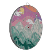 Erdnüsse | Snoopy & Truppe Wandern im Berg Dartscheibe (Vorderseite Links)