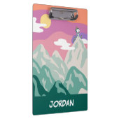 Erdnüsse | Snoopy & Truppe Wandern im Berg Klemmbrett (Rechts)