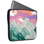 Erdnüsse | Snoopy & Truppe Wandern im Berg Laptopschutzhülle (Vorne Rechts)