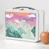 Erdnüsse | Snoopy & Truppe Wandern im Berg Metall Brotdose (Beispiel)