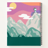 Erdnüsse | Snoopy & Truppe Wandern im Berg Notizblock (Rückseite)