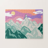 Erdnüsse | Snoopy & Truppe Wandern im Berg Puzzle (Horizontal)