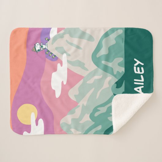 Erdnüsse | Snoopy & Truppe Wandern im Berg Sherpadecke (Vorderseite (Horizontal))