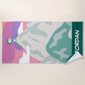 Erdnüsse | Snoopy & Truppe Wandern im Berg Strandtuch (Vorderseite)