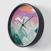 Erdnüsse | Snoopy & Truppe Wandern im Berg Uhr (Winkel)