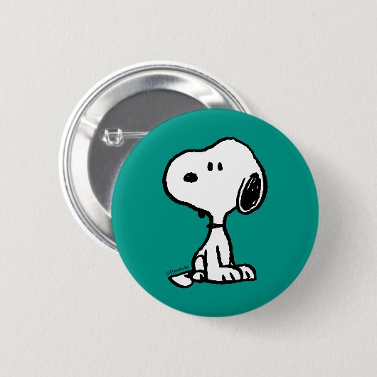 Erdnüsse | Snoopy Turns Button (Vorne & Hinten)
