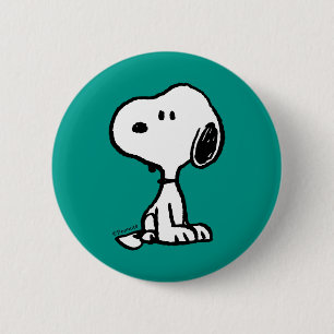 Erdnüsse Snoopy Turns Button