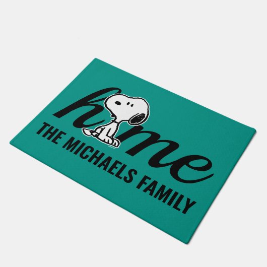 Erdnüsse | Snoopy Turns Fußmatte (Schrägansicht)