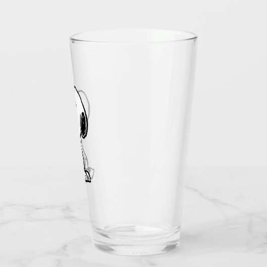 Erdnüsse | Snoopy Turns Glas (Links)