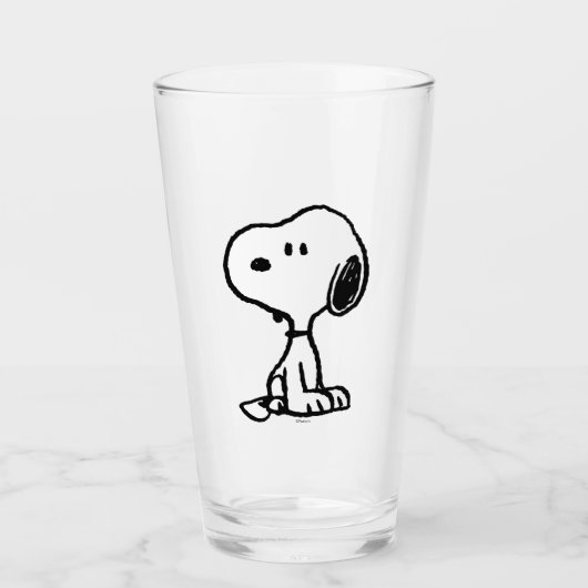 Erdnüsse | Snoopy Turns Glas (Vorderseite)