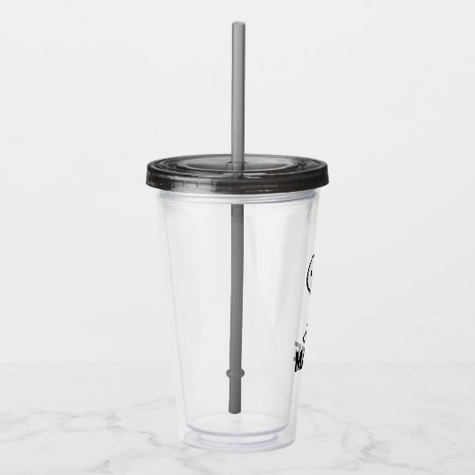 Erdnüsse | Snoopy Turns | Name hinzufügen Acryltrinkbecher (Rechts)