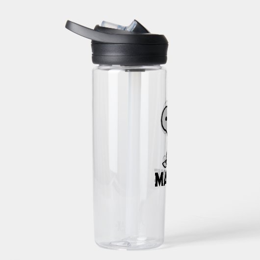 Erdnüsse | Snoopy Turns | Name hinzufügen Trinkflasche (Rechts)