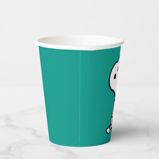 Erdnüsse | Snoopy Turns Pappbecher (Rechts)