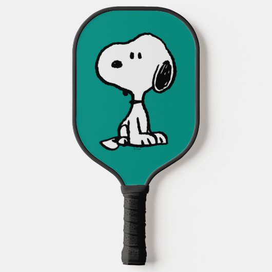 Erdnüsse | Snoopy Turns Pickleball Schläger (Rückseite)