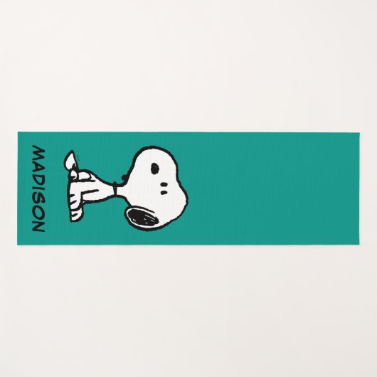 Erdnüsse | Snoopy Turns Yogamatte (Vorderseite (Horizontal))