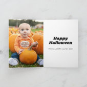 Erdnüsse | Snoopy und die Boos Feiertagskarte (Innenseite)