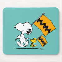 Erdnüsse | Snoopy- und Holzflaggen
