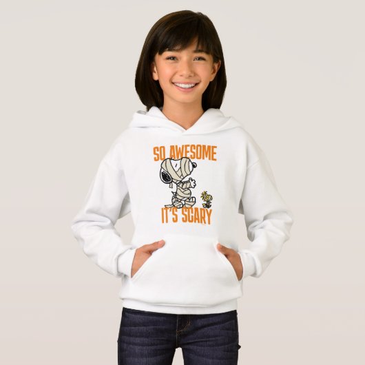 Erdnüsse | Snoopy und Waldmumies Hoodie (Vorne ganz)