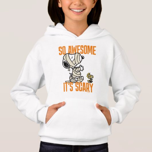 Erdnüsse | Snoopy und Waldmumies Hoodie (Vorderseite)