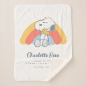 Erdnüsse | Snoopy und Waldrennbogen Sherpadecke (Vorderseite)