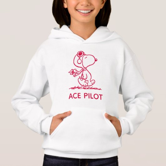 Erdnüsse | Snoopy USA Land of the Free Hoodie (Vorderseite)