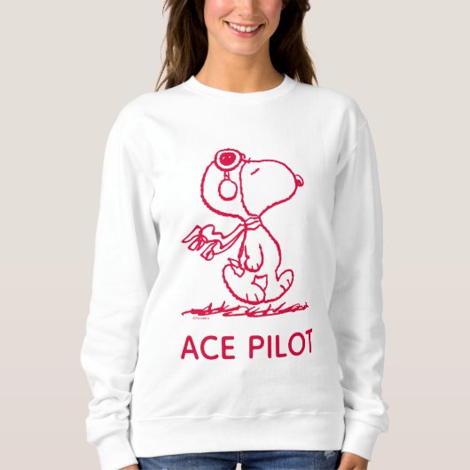 Erdnüsse | Snoopy USA Land of the Free Sweatshirt (Vorderseite)